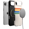 image:imageCasely iPhone 17 Air Case  Reality Check  Periwinkle  Bold Protective Design  Compatible with MagSafeTotally Groovy  Rainbow Stripes Color Block
