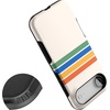 image:imageCasely iPhone 17 Air Case  Reality Check  Periwinkle  Bold Protective Design  Compatible with MagSafeTotally Groovy  Rainbow Stripes Color Block