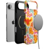 image:imageCasely iPhone 17 Air Case  Reality Check  Periwinkle  Bold Protective Design  Compatible with MagSafeTropical Color Splash  Abstract Retro