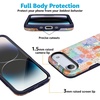 image:imageCasely iPhone 17 Air Case  Reality Check  Periwinkle  Bold Protective Design  Compatible with MagSafeTropical Heat  Beachy Collage