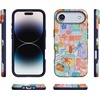 image:imageCasely iPhone 17 Air Case  Reality Check  Periwinkle  Bold Protective Design  Compatible with MagSafeTropical Heat  Beachy Collage