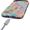 image:imageCasely iPhone 17 Air Case  Reality Check  Periwinkle  Bold Protective Design  Compatible with MagSafeTropical Heat  Beachy Collage