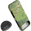 image:imageCasely iPhone 17 Air Case  Reality Check  Periwinkle  Bold Protective Design  Compatible with MagSafeVan Gogh  Vincents Admired Garden