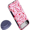 image:imageCasely iPhone 17 Air Case  Reality Check  Periwinkle  Bold Protective Design  Compatible with MagSafeXOXO  Candy Hearts
