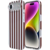 image:imageCasely iPhone 17 Air Case  Sunday in Brooklyn  Chocolate Blue Stripes  Compatible with MagSafe  Classic Ultra Slim Design