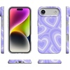 image:imageCasely iPhone 17 Air Case  The Boyfriend Collection  Mallard amp Co  Compatible with MagSafe  Classic Ultra Slim DesignLove Song  Lavender Heart