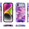 image:imageCasely iPhone 17 Air Case  The Boyfriend Collection  Mallard amp Co  Compatible with MagSafe  Classic Ultra Slim DesignTie Dying Over You  Purple Marble