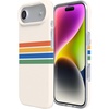 image:imageCasely iPhone 17 Air Case  The Boyfriend Collection  Mallard amp Co  Compatible with MagSafe  Classic Ultra Slim DesignTotally Groovy  Rainbow Stripes Color Block