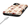 image:imageCasely iPhone 17 Case  Fall Girlie  Pumpkin Spice Bows  Bold Protective Design  MagSafe Compatible Design