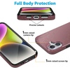image:imageCasely iPhone 17 Case  Moody Monochrome  Bordeaux Rose  Compatible with MagSafe  Classic Ultra Thin Design