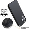 image:imageCasely iPhone 17 Case  Shell Shocked  Tortoise Print  Bold Protective Design  Compatible with MagSafeBlack on Black