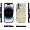 image:imageCasely iPhone 17 Case  Shell Shocked  Tortoise Print  Bold Protective Design  Compatible with MagSafeBoho Blooms  Golden Floral