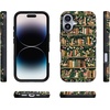 image:imageCasely iPhone 17 Case  Shell Shocked  Tortoise Print  Bold Protective Design  Compatible with MagSafeBook Nook  Floral Library