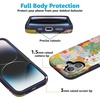 image:imageCasely iPhone 17 Case  Shell Shocked  Tortoise Print  Bold Protective Design  Compatible with MagSafeBotanical Blooms  Floral Patchwork