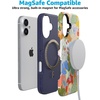 image:imageCasely iPhone 17 Case  Shell Shocked  Tortoise Print  Bold Protective Design  Compatible with MagSafeBotanical Blooms  Floral Patchwork