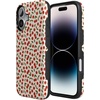 image:imageCasely iPhone 17 Case  Shell Shocked  Tortoise Print  Bold Protective Design  Compatible with MagSafeCherry on Top  Red Cherries