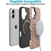 image:imageCasely iPhone 17 Case  Shell Shocked  Tortoise Print  Bold Protective Design  Compatible with MagSafeCherry on Top  Red Cherries