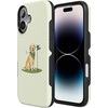 image:imageCasely iPhone 17 Case  Shell Shocked  Tortoise Print  Bold Protective Design  Compatible with MagSafeClubhouse  Golden on the Green
