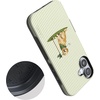 image:imageCasely iPhone 17 Case  Shell Shocked  Tortoise Print  Bold Protective Design  Compatible with MagSafeClubhouse  Golden on the Green