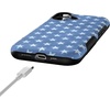 image:imageCasely iPhone 17 Case  Shell Shocked  Tortoise Print  Bold Protective Design  Compatible with MagSafeCoastal Blues  Denim Stars