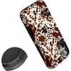 image:imageCasely iPhone 17 Case  Shell Shocked  Tortoise Print  Bold Protective Design  Compatible with MagSafeCowgirl Envy  Cow Print
