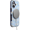 image:imageCasely iPhone 17 Case  Shell Shocked  Tortoise Print  Bold Protective Design  Compatible with MagSafeDaisy Daydream  Baby Blue Floral