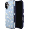 image:imageCasely iPhone 17 Case  Shell Shocked  Tortoise Print  Bold Protective Design  Compatible with MagSafeDaisy Daydream  Baby Blue Floral