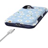 image:imageCasely iPhone 17 Case  Shell Shocked  Tortoise Print  Bold Protective Design  Compatible with MagSafeDaisy Daydream  Baby Blue Floral