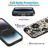 image:imageCasely iPhone 17 Case  Shell Shocked  Tortoise Print  Bold Protective Design  Compatible with MagSafeDark Fantasy  Contrast Floral