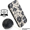 image:imageCasely iPhone 17 Case  Shell Shocked  Tortoise Print  Bold Protective Design  Compatible with MagSafeDark Fantasy  Contrast Floral