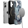 image:imageCasely iPhone 17 Case  Shell Shocked  Tortoise Print  Bold Protective Design  Compatible with MagSafeDeep Sea  Blue Marble