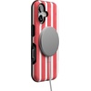 image:imageCasely iPhone 17 Case  Shell Shocked  Tortoise Print  Bold Protective Design  Compatible with MagSafeEast Coast Summer  Red Stripes
