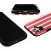 image:imageCasely iPhone 17 Case  Shell Shocked  Tortoise Print  Bold Protective Design  Compatible with MagSafeEast Coast Summer  Red Stripes