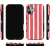 image:imageCasely iPhone 17 Case  Shell Shocked  Tortoise Print  Bold Protective Design  Compatible with MagSafeEast Coast Summer  Red Stripes