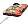 image:imageCasely iPhone 17 Case  Shell Shocked  Tortoise Print  Bold Protective Design  Compatible with MagSafeFeeling Peachy  Blush Vines