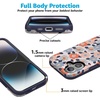image:imageCasely iPhone 17 Case  Shell Shocked  Tortoise Print  Bold Protective Design  Compatible with MagSafeField of Flowers  Pastel Floral