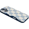 image:imageCasely iPhone 17 Case  Shell Shocked  Tortoise Print  Bold Protective Design  Compatible with MagSafeFit Check  Light Blue Checkerboard
