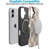image:imageCasely iPhone 17 Case  Shell Shocked  Tortoise Print  Bold Protective Design  Compatible with MagSafeFit Check  Neutral Checkerboard