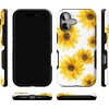 image:imageCasely iPhone 17 Case  Shell Shocked  Tortoise Print  Bold Protective Design  Compatible with MagSafeGolden Garden  Yellow Sunflower