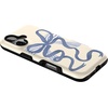 image:imageCasely iPhone 17 Case  Shell Shocked  Tortoise Print  Bold Protective Design  Compatible with MagSafeHeartstrings  Blue Bow