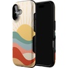 image:imageCasely iPhone 17 Case  Shell Shocked  Tortoise Print  Bold Protective Design  Compatible with MagSafeHere Comes the Sun  Colorblock Sunset