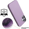image:imageCasely iPhone 17 Case  Shell Shocked  Tortoise Print  Bold Protective Design  Compatible with MagSafeLavender Waves  Purple Shimmer