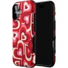 image:imageCasely iPhone 17 Case  Shell Shocked  Tortoise Print  Bold Protective Design  Compatible with MagSafeLove Song Remix  Ombre Hearts