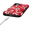 image:imageCasely iPhone 17 Case  Shell Shocked  Tortoise Print  Bold Protective Design  Compatible with MagSafeLove Song Remix  Ombre Hearts