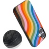 image:imageCasely iPhone 17 Case  Shell Shocked  Tortoise Print  Bold Protective Design  Compatible with MagSafeLove for All  Rainbow Pride