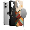 image:imageCasely iPhone 17 Case  Shell Shocked  Tortoise Print  Bold Protective Design  Compatible with MagSafeMagic Mountain  Colorblock