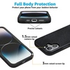 image:imageCasely iPhone 17 Case  Shell Shocked  Tortoise Print  Bold Protective Design  Compatible with MagSafeMidnight Onyx  Black Shimmer