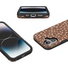 image:imageCasely iPhone 17 Case  Shell Shocked  Tortoise Print  Bold Protective Design  Compatible with MagSafeMocha Meadow  Tiny Flowers
