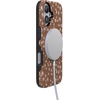 image:imageCasely iPhone 17 Case  Shell Shocked  Tortoise Print  Bold Protective Design  Compatible with MagSafeMocha Meadow  Tiny Flowers
