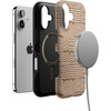 image:imageCasely iPhone 17 Case  Shell Shocked  Tortoise Print  Bold Protective Design  Compatible with MagSafeMocha Ripple  Brown Waves
